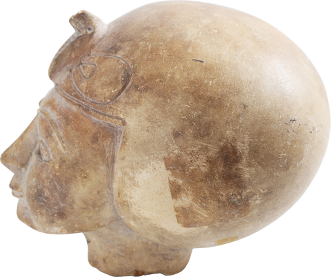 EGYPTIAN GRAND TOUR STONE BURIAL FIGURE, 18TH CENTURY - Fagan Arms