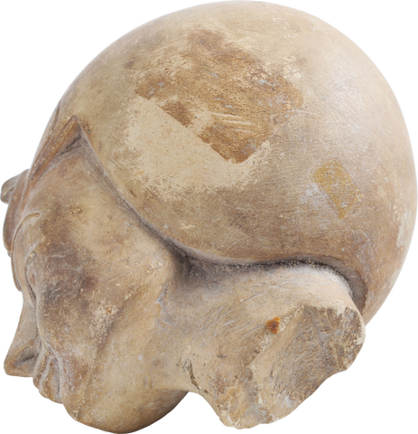 EGYPTIAN GRAND TOUR STONE BURIAL FIGURE, 18TH CENTURY - Fagan Arms
