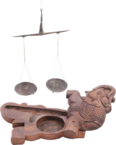 BURMESE OPIUM SCALE SET, 19TH CENTURY - Fagan Arms