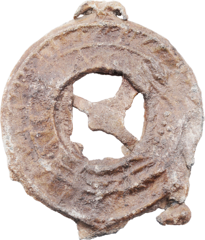 ROMAN LEAD BURIAL MIRROR 1ST-3RD CENTURY AD - Fagan Arms