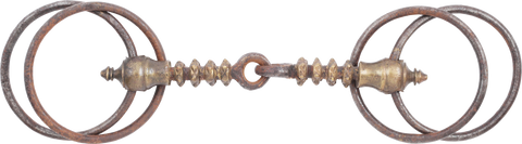 MUGHAL WAR HORSE BIT, 18TH CENTURY - Fagan Arms