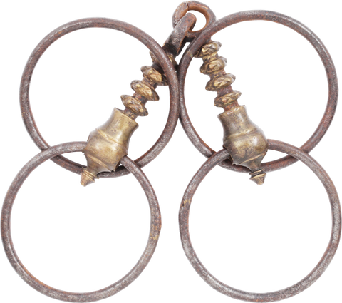 MUGHAL WAR HORSE BIT, 18TH CENTURY - Fagan Arms