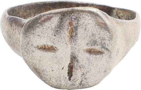 EUROPEAN CHRISTIAN RING, 1400-1600, SIZE 8 ¾ - Fagan Arms