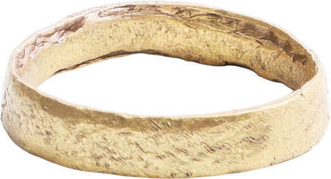 VIKING WARRIOR’S WEDDING RING, 800-1050 AD, SIZE 10 ½ - Fagan Arms