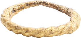 VIKING ROPED OR TWIST WEDDING RING, 866-1067 AD, SIZE 7 ¾ - Fagan Arms