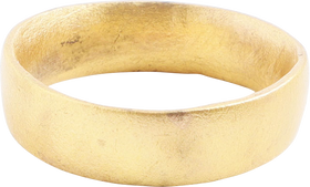 FINE ANCIENT VIKING WEDDING RING, 9TH-10TH CENTURY AD, SIZE 9 ¼ - Fagan Arms