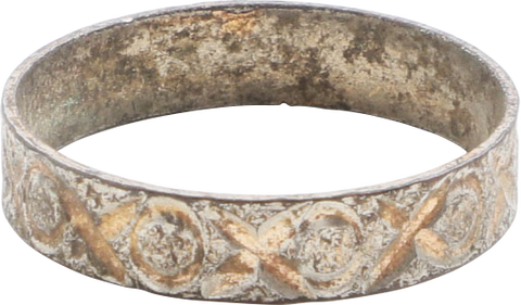 ENGLISH BETROTHAL RING, VICTORIAN OR EDWARDIAN. SIZE 6 ¾ - Fagan Arms