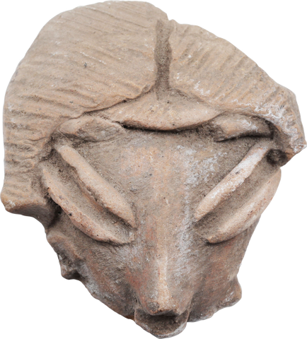 THREE PRE-COLUMBIAN TERRACOTTA HEADS, MEXICO - Fagan Arms