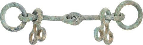 LURISTAN BRONZE HORSE BIT C1000-800 BC - Fagan Arms