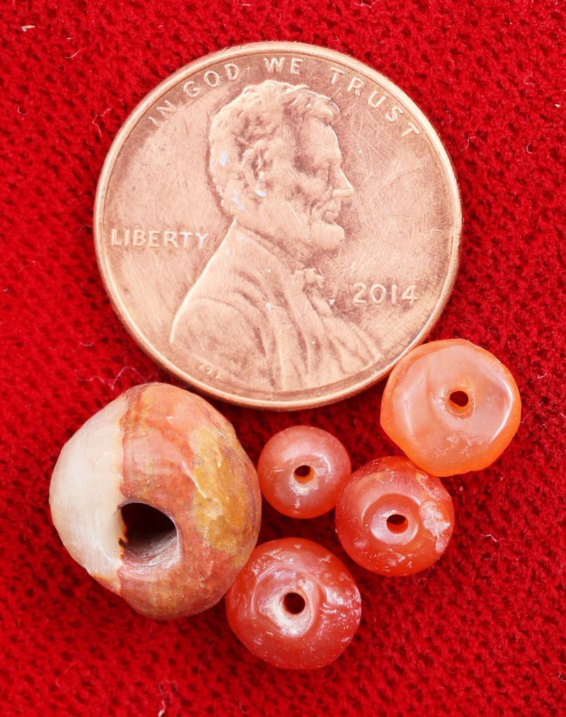 VIKING CARNELIAN BEADS, C.850-1050 - Fagan Arms