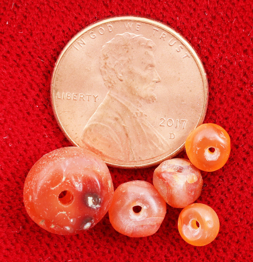 VIKING CARNELIAN BEADS, C.850-1050 - Fagan Arms