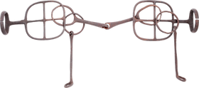 JAPANESE IRON HORSE BIT, 17TH-18TH CENTURY - Fagan Arms