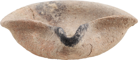 ANCIENT HOLY LAND OIL LAMP C.1500-700 BC - Fagan Arms