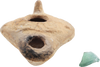 ROMAN/BYZANTINE TERRA COTTA OIL LAMP C.4TH-7TH CENTURY AD - Fagan Arms