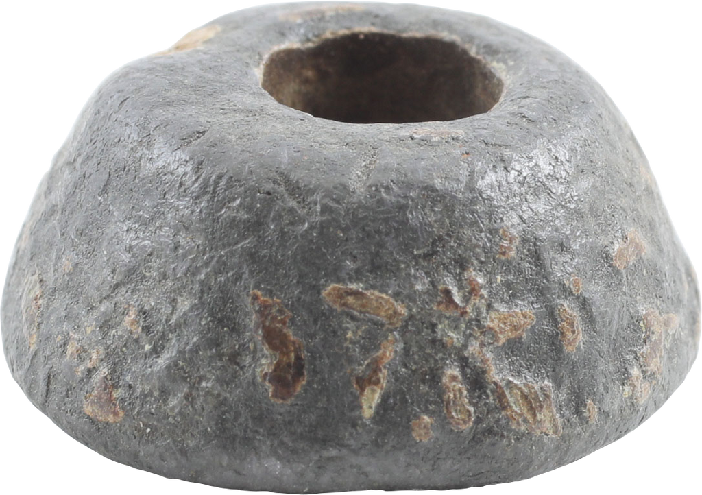 ROMAN LEAD SPINDLE WHORL, 1ST-3RD CENTURY AD - Fagan Arms