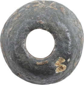 ROMAN LEAD SPINDLE WHORL, 1ST-3RD CENTURY AD - Fagan Arms