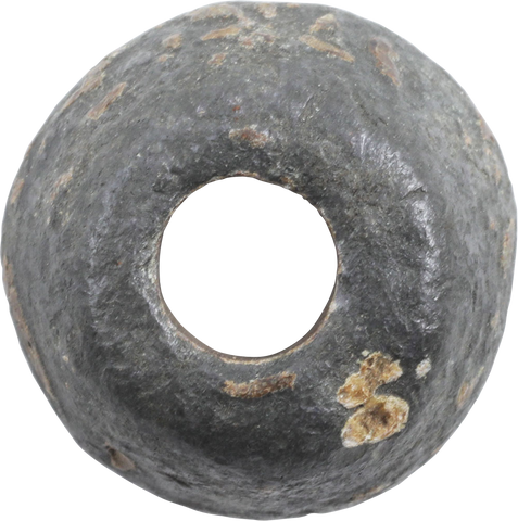 ROMAN LEAD SPINDLE WHORL, 1ST-3RD CENTURY AD - Fagan Arms