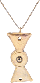 ROMAN LEGIONARY’S SWORD BELT MOUNT NECKLACE, MID 4TH CENTURY AD - Fagan Arms