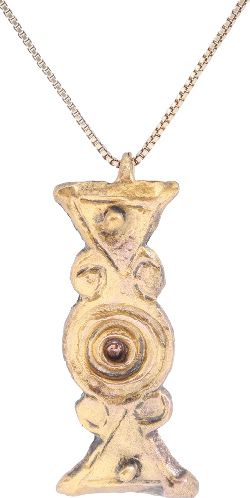 FINE ROMAN LEGIONARY’S SWORD BELT MOUNT NECKLACE MID-LATE 4TH CENTURY AD - Fagan Arms