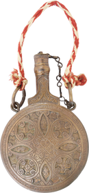 OTTOMAN MOROCCAN POWDER FLASK - Fagan Arms