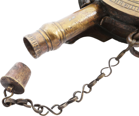 OTTOMAN MOROCCAN POWDER FLASK - Fagan Arms