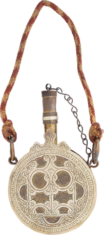 OTTOMAN MOROCCAN POWDER FLASK - Fagan Arms