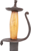 RARE 18TH CENTURY INDONESIAN SHORT SWORD HANGER - Fagan Arms