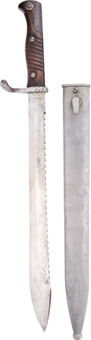 GERMAN SEITENGEWEHR M98 SAW BACK BAYONET - Fagan Arms