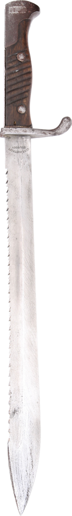 GERMAN SEITENGEWEHR M98 SAW BACK BAYONET - Fagan Arms