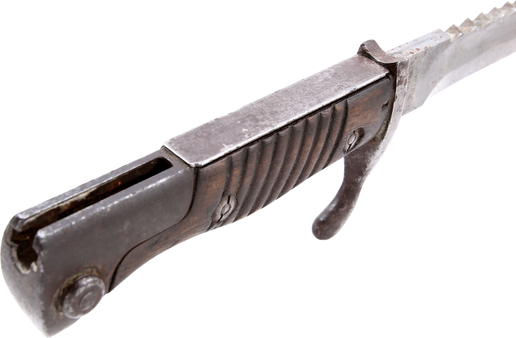 GERMAN SEITENGEWEHR M98 SAW BACK BAYONET - Fagan Arms