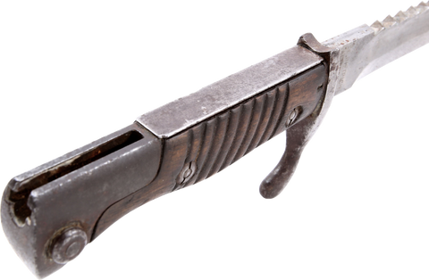 GERMAN SEITENGEWEHR M98 SAW BACK BAYONET - Fagan Arms