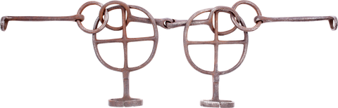 JAPANESE SAMURAI IRON HORSE BIT - Fagan Arms