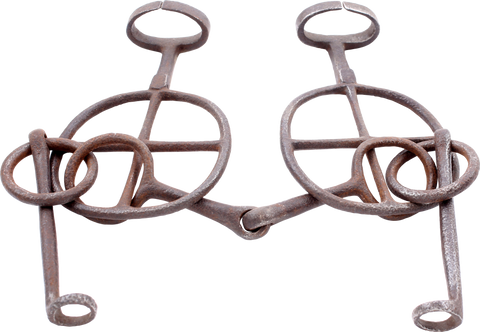 JAPANESE SAMURAI IRON HORSE BIT - Fagan Arms