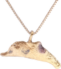GREEK/UKRAINE BRONZE DOLPHIN PENDANT NECKLACE, 5TH-4TH CENTURY BC - Fagan Arms