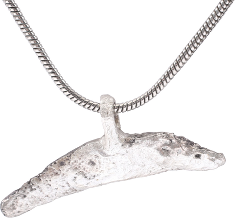 GREEK/UKRAINIAN BRONZE DOLPHIN PENDANT NECKLACE, 5TH-4TH CENTURY BC - Fagan Arms