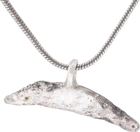 GREEK/UKRAINIAN BRONZE DOLPHIN PENDANT NECKLACE, 5TH-4TH CENTURY BC - Fagan Arms