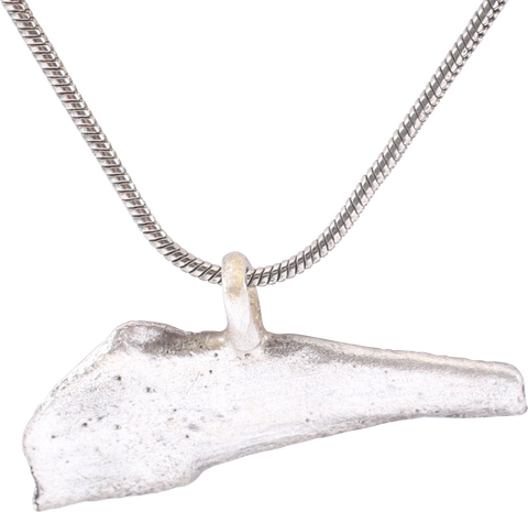 FINE GREEK/UKRAINIAN BRONZE DOLPHIN PENDANT NECKLACE, 5TH-4TH CENTURY BC - Fagan Arms