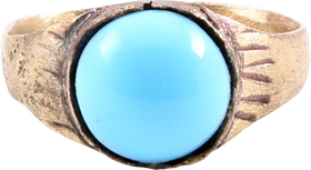 EUROPEAN FASHION RING, 14TH-17TH CENTURY AD, SIZE 6 ¼ - Fagan Arms