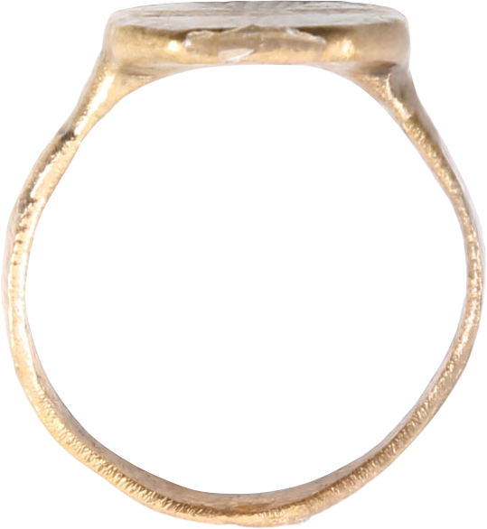 BYZANTINE CHRISTIAN RING, 5TH-9TH CENTURY AD, SIZE 10 ½ - Fagan Arms