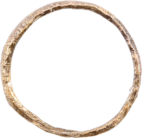 VIKING COIL RING C.850-1050 AD, SIZE 9 1/2 - Fagan Arms