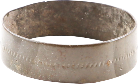 ANCIENT VIKING WEDDING RING, SIZE 10 - Fagan Arms