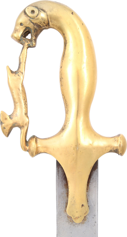 INDOPERSIAN GILT HILT SHAMSHIR 19TH CENTURY - Fagan Arms