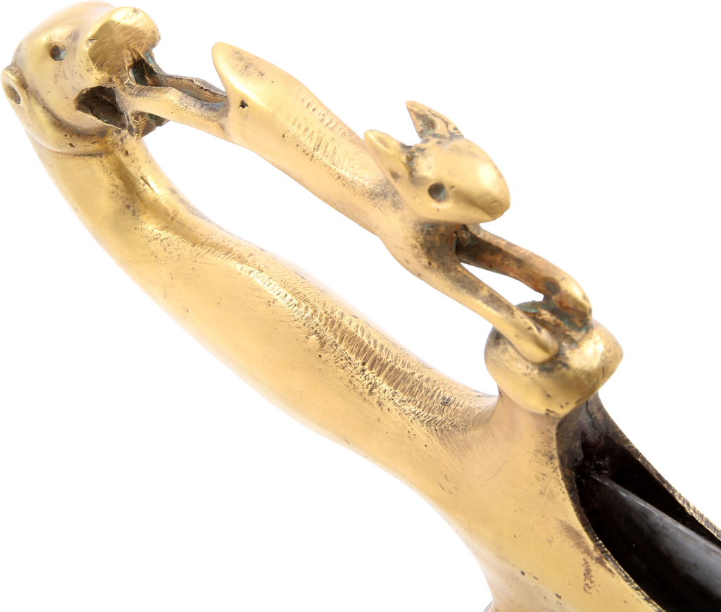INDOPERSIAN GILT HILT SHAMSHIR 19TH CENTURY - Fagan Arms