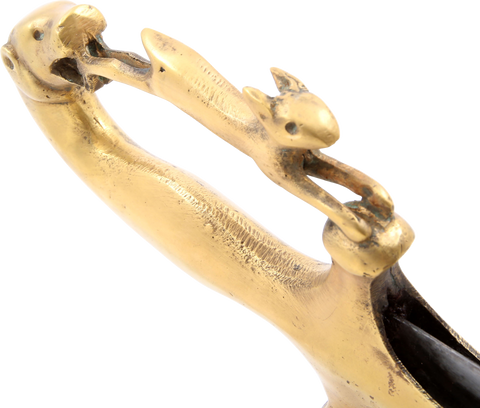 INDOPERSIAN GILT HILT SHAMSHIR 19TH CENTURY - Fagan Arms