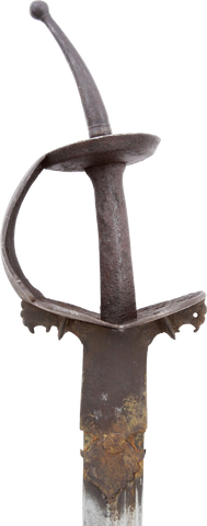 INDOPERSIAN TWO HAND SWORD KHONDA, 18TH CENTURY - Fagan Arms
