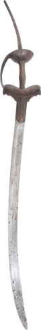 INDOPERSIAN TWO HAND SWORD KHONDA, 17TH-18TH CENTURY - Fagan Arms