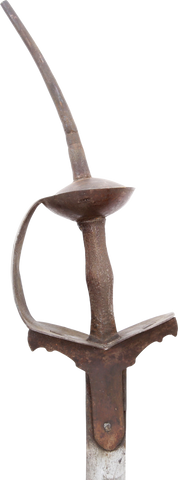 INDOPERSIAN TWO HAND SWORD KHONDA, 17TH-18TH CENTURY - Fagan Arms