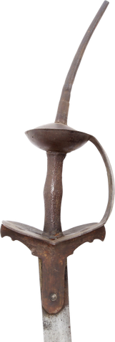 INDOPERSIAN TWO HAND SWORD KHONDA, 17TH-18TH CENTURY - Fagan Arms
