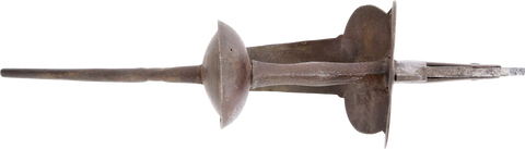 INDOPERSIAN TWO HAND SWORD KHONDA, 17TH-18TH CENTURY - Fagan Arms