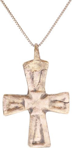 BYZANTINE CROSS PENDANT NECKLACE 6TH-8TH CENTURY AD - Fagan Arms